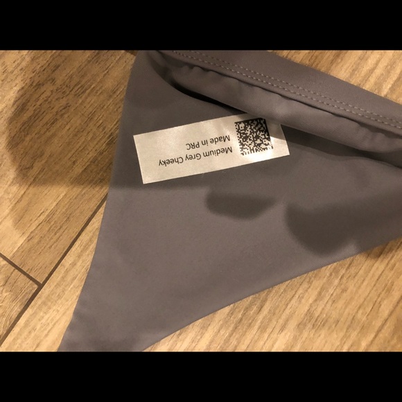 Ark Swimwear Grey Bralette Bikini Top - Medium - Picture 8 of 8